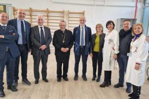 Staff con il prefetto Flavio Ferdani e il sindaco Masci