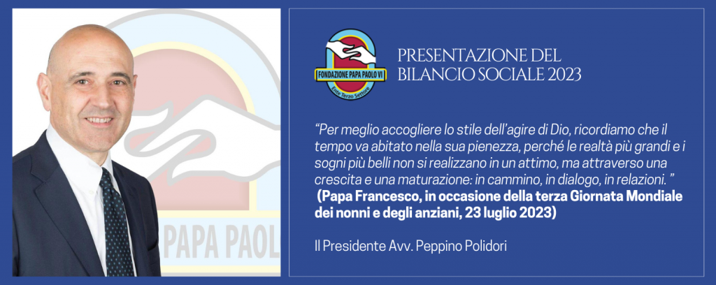 bilancio sociale 2023 paolo sesto pescara